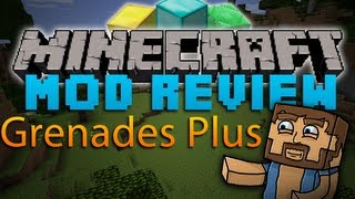 Minecraft Mod Review: Grenades Plus (1.2.3)