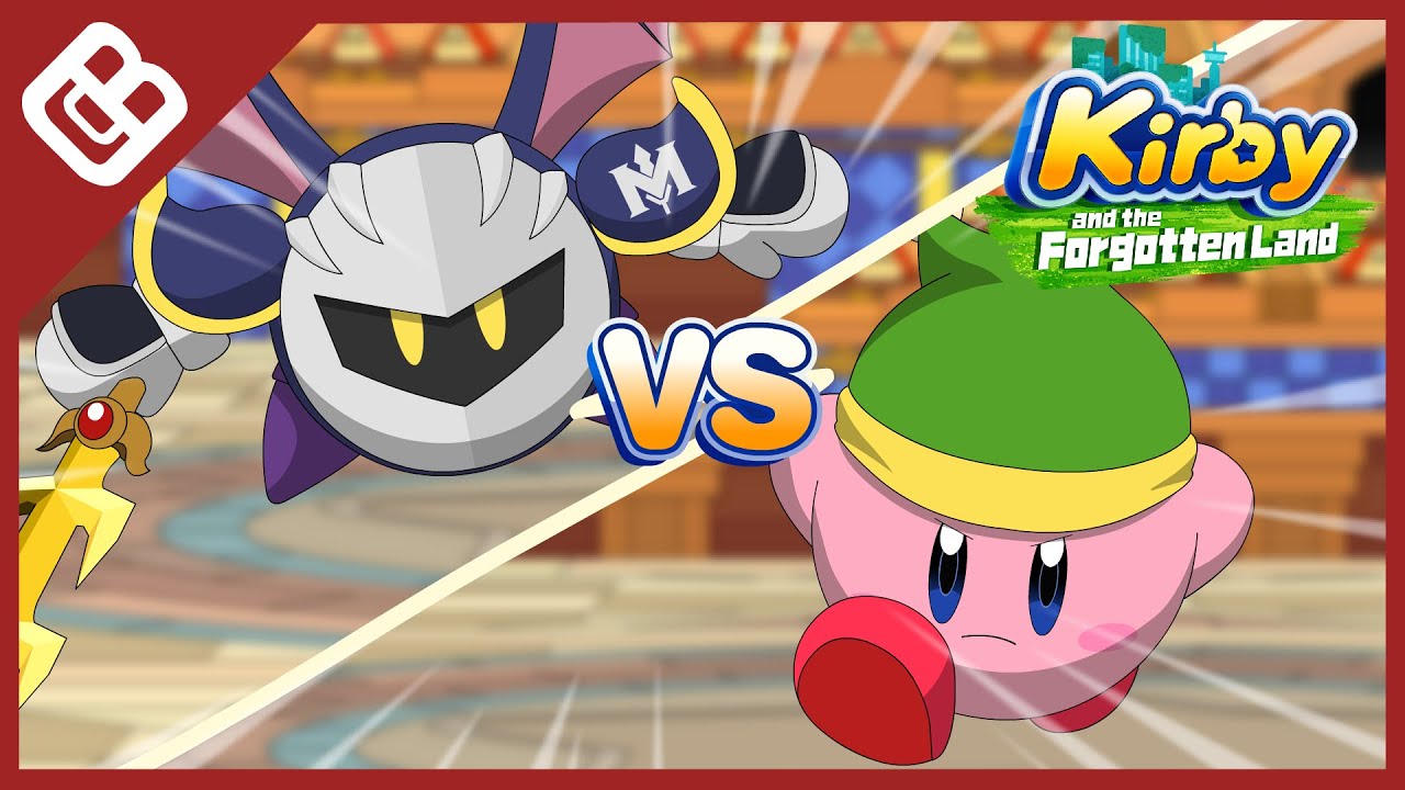 Kirby VS Meta Knight | Kirby Forgotten Land Animation - YouTube