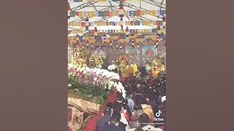 Đại Lễ Cầu Quốc Thái Dân An Do Đức Gyalwang Drukpa Ấn Độ chủ trì tại Đại Bảo Tháp Mandala Tây Thiên