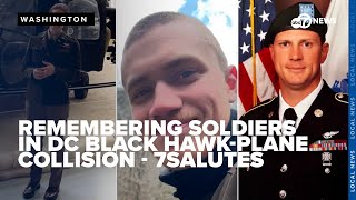 Remembering soldiers aboard Black Hawk helicopter that collided with plane in DC | 7Salutes