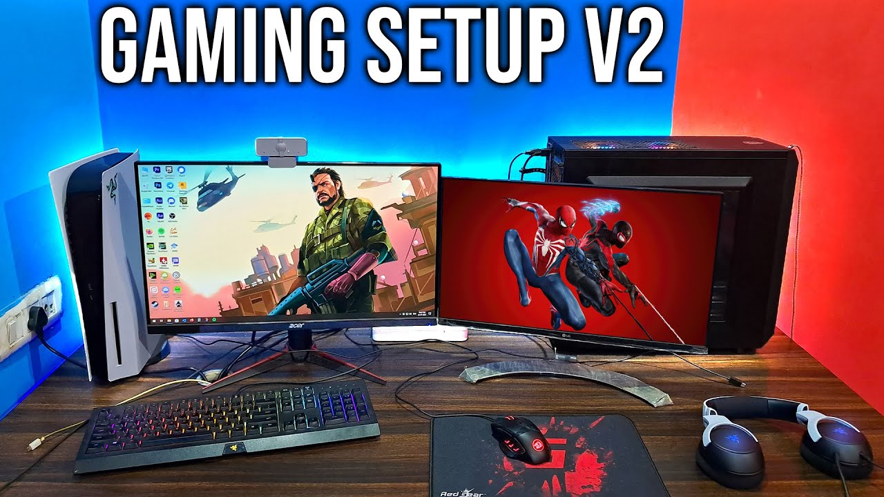The7kmaster Gaming Setup V2 - YouTube