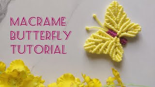 Macrame Butterfly | DIY Handmade Macrame Butterfly | Macrame Butterfly New Design | Easy Macrame