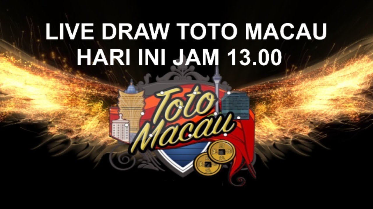 Live Draw Toto Macau Hari Ini Rabu 21 April 2021 Tercepat Result Toto Macau Jam 13 00 Pm Youtube