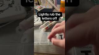 Bead Storage Solution from Dollar Tree