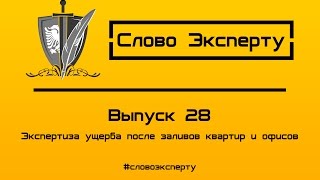 Слово Эксперту. 28. Экспертиза ущерба после заливов квартир и офисов. Строительная экспертиза ущерба(После некоторого перерыва, программа 