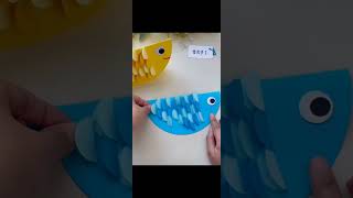 Ikan bersisik dari origami #kids #easy #tutorial #foryou #origami