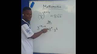 A tricky exponential equation made easy 