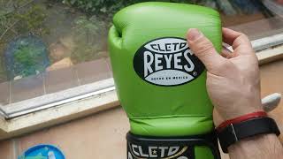 Cleto Reyes Training Gloves In Lime Green