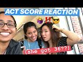 3 act score reactions + how to get 36