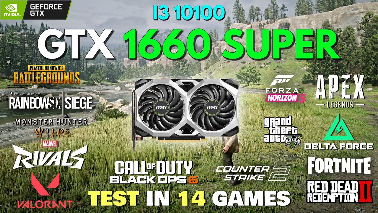 ゲーミングpc i3 10100 gtx1660 super GTX 1660 Super + i3 10100 Test In 14 Games In 2025! - YouTube