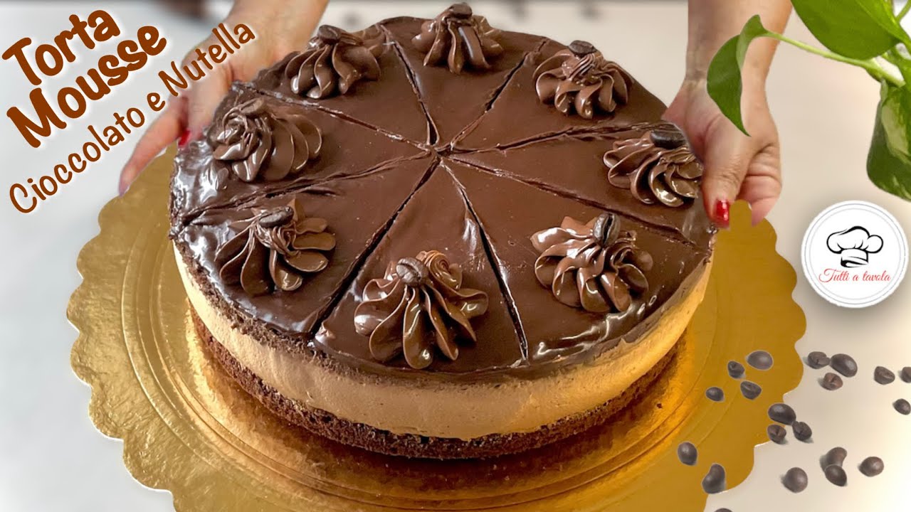 ШОКОЛАД И НУТЕЛЛА🎂 МУССОВЫЙ ТОРТ и Быстрый Мусс без яиц и желе