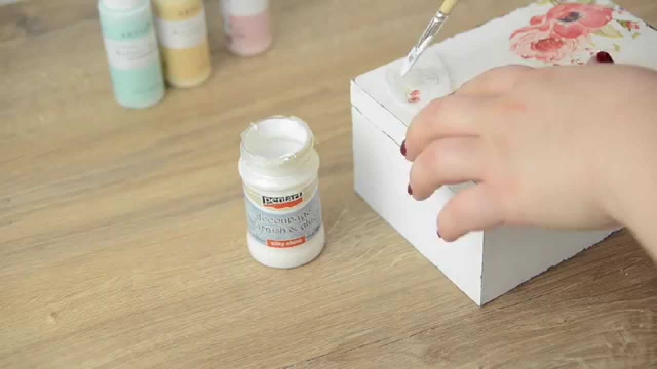 Decoupage vintage style