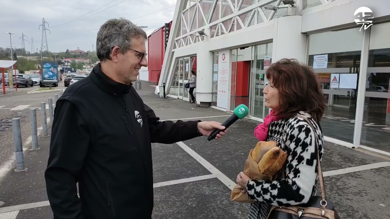 ⁣Geant Casino la Ricamarie  Clap de fin !