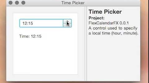 JavaFX: Local Time Spinner