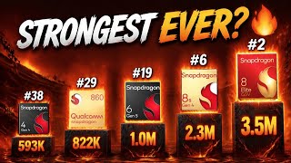 Most Powerful Snapdragon Processors of All Time 🏆 Ranked by AnTuTu Score (2026)