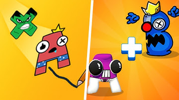 Alphabet Merge Maze Puzzle - NEW LEVEL⭐ Merge Battles Max Level (Part 1)