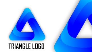 Triangle Logo Designing Tutorial in CorelDraw by silent graphic || graphic design
