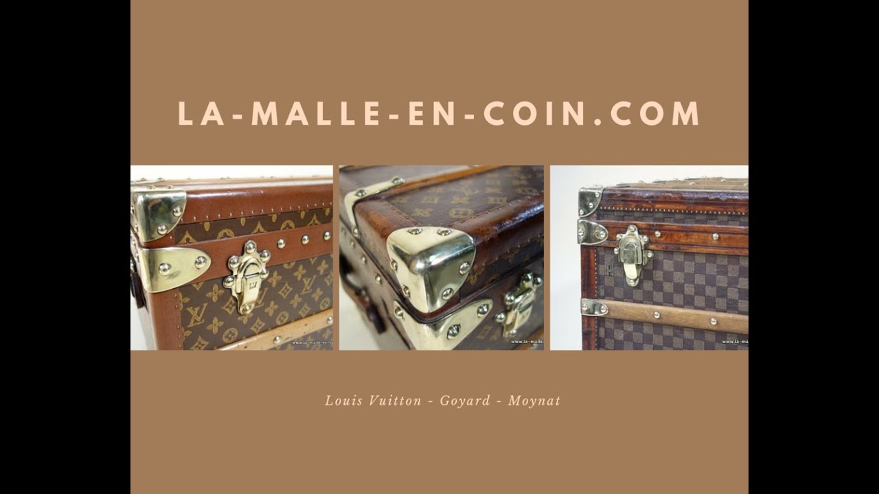 Build a trunk with antique method www.la-malle-en-coin.com 