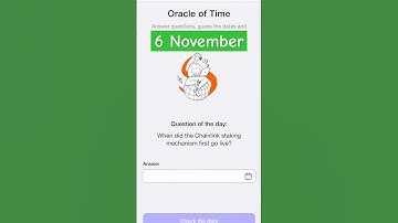 When did the Chainlink staking mechanism first go live?