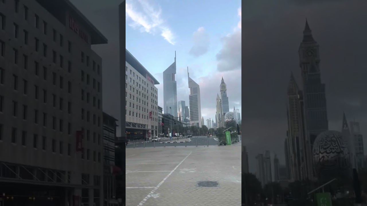 Nice cliemate in dubai trade center its still to cold😍😍😍