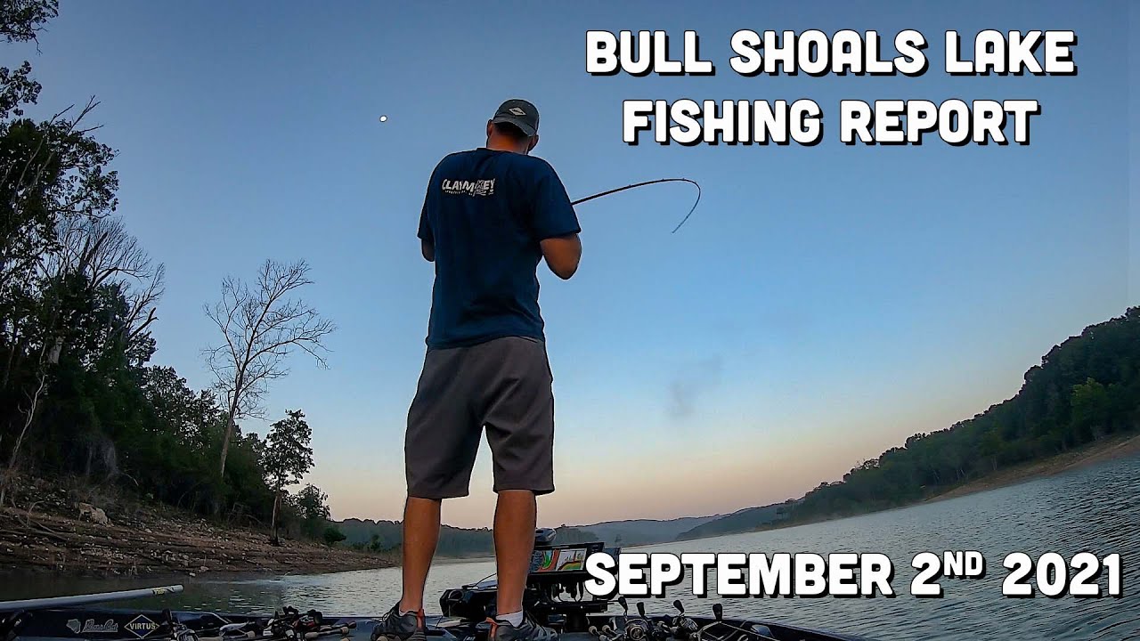Bull Shoals Lake Fishing Report | Early September 2021 | Del Colvin