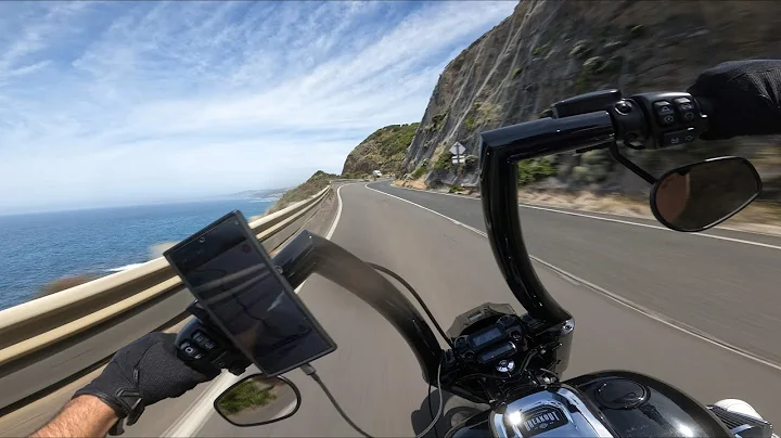 Harley-Davidson Breakout  | The Great Ocean Road | Pure Engine Sound