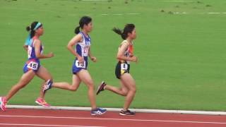 20160716第３回国体強化記録会　女子1500ｍ