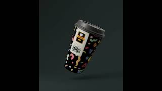 Coffee mockup #b3d #creativeblender #blender #blender3d #eevee #product #coffee