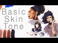 How to Paint a Basic Skin Tone in Watercolor