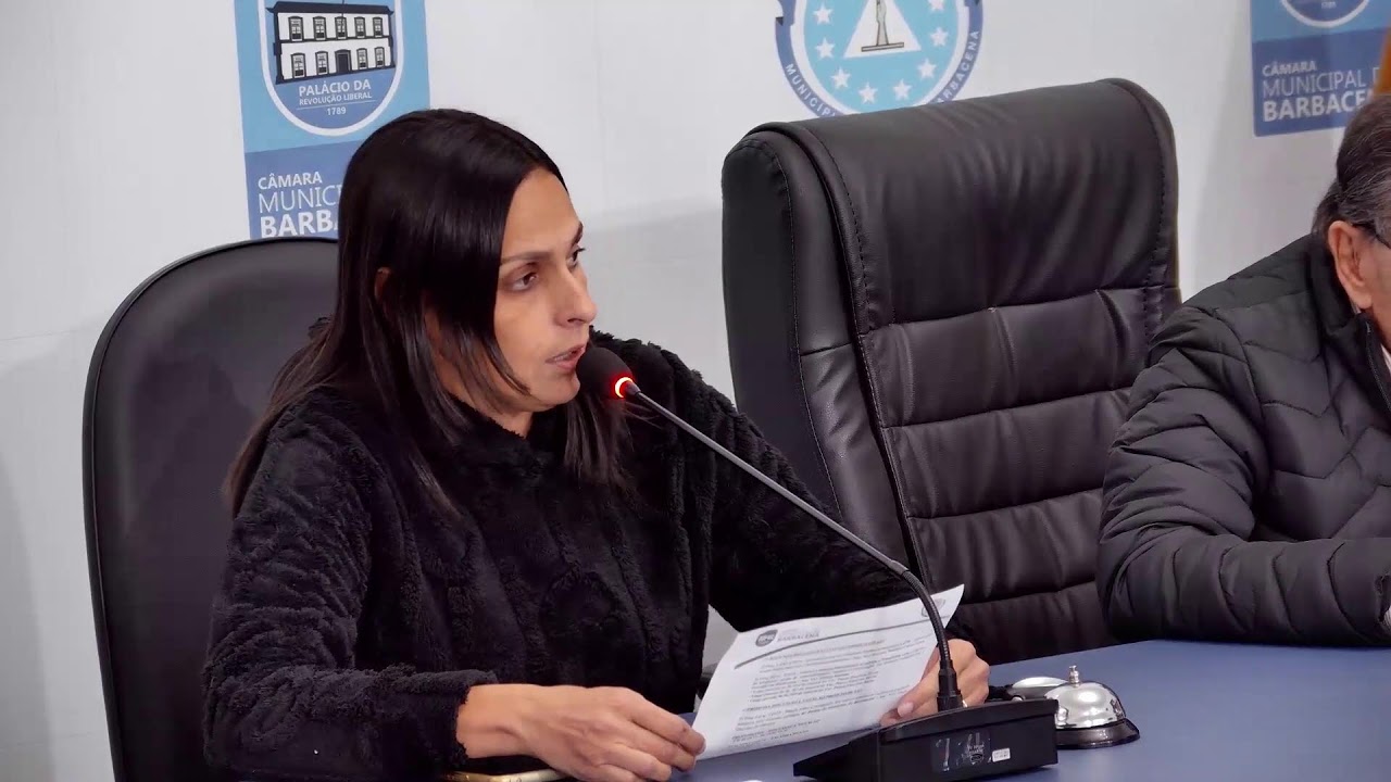Sessāo Ordinária - Câmara Municipal de Barbacena -  20 de Outubro de 2026
