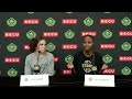 Seattle Storm 2026 Media Day Press Conferences | Elle Ladine & Jalyn Brown