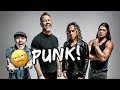 Metallica cuenta su MALA experiencia con el PUNK