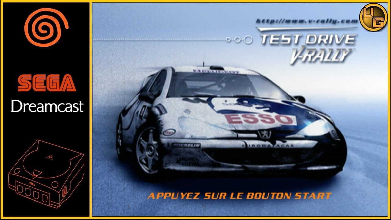TEST DRIVE V-RALLY : Dreamcast – Le Jeu de Rallye Ultime aux Sensations Frénétiques !  🏁 2000