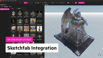XR Creator Studio | Sketchfab Integration