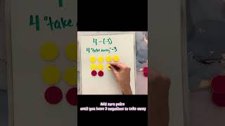Subtract a Negative is Addition, What? #middleschoolmath #mathshorts #integers #mathhelp