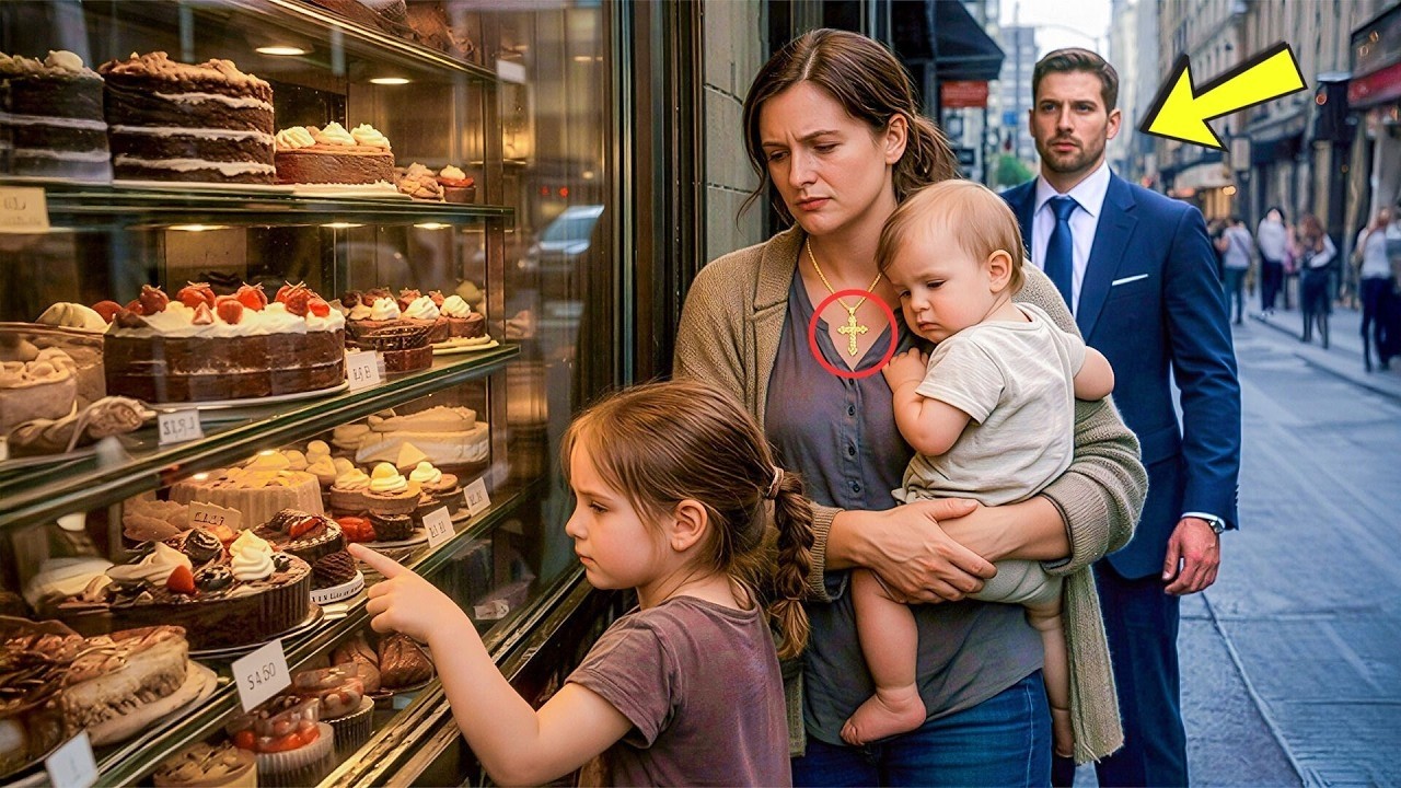 MUJER DESESPERADA LLORABA DE HAMBRE… PERO EL EMPRESARIO VIUDO CAMBIÓ SU VIDA