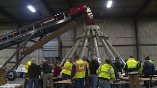 VIDEO: Sandbag Central in Fargo North Dakota open this morning