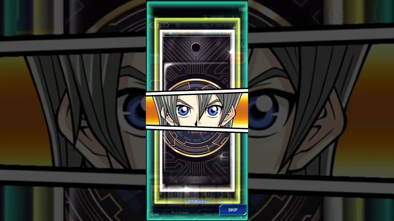 Yugioh! Duel Links - Main Selection Box 3 Pack Opening!