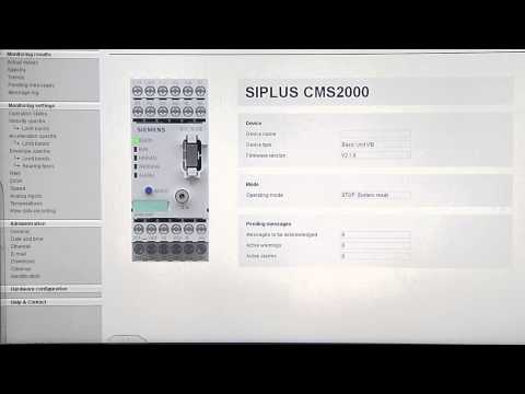 SIPLUS CMS - For the Early Detection of Mechanical Damage