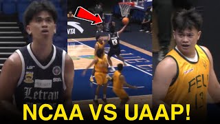 Letran Vs Feu Mamaw Si Ing Mili Pinahiya Ang Higanteng Player Ng Tamaraw Showtime Nanaman