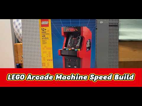 Lego Arcade Machine Speed Build