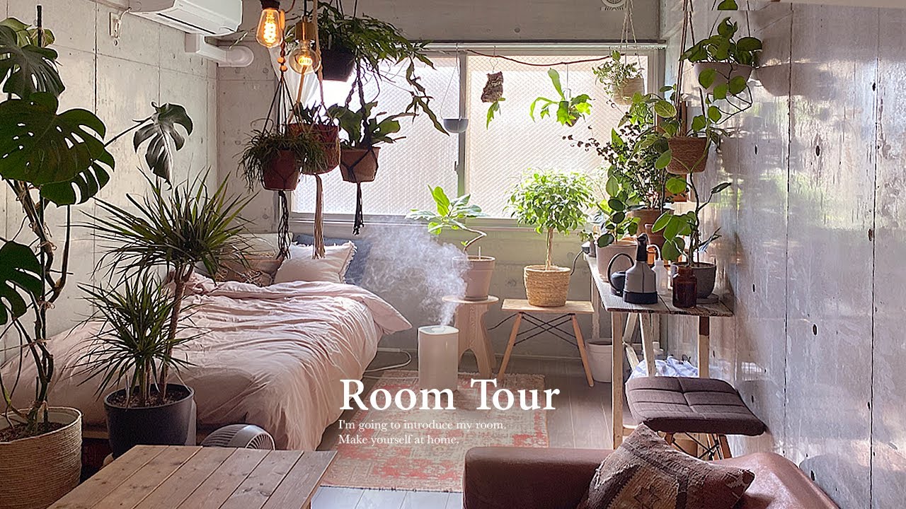 [Экскурсия по комнате] Одна комната, живущая одна | Комната в стиле ателье | Интерьер своими руками