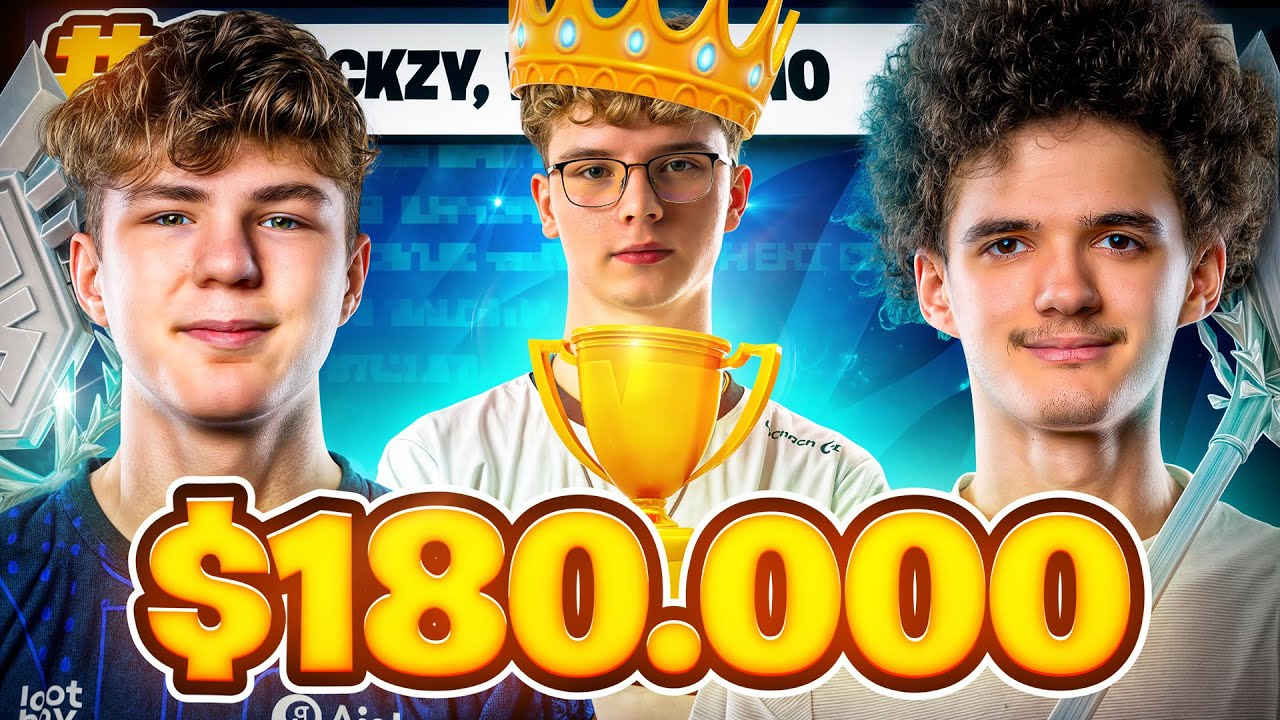 1ST PLACE IN TRIO FNCS GRANDS ($180,000) 🥇 w/ FlickzyV2 & veno