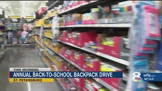 Back-to-school backpack drive kicks off in Pinellas Park