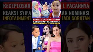 Gemes Banget Syifa Hadju Keceplosan Ngomong Abang L lestikejora leslar sctv trending shorts