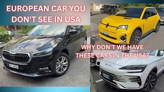 Cars You DON'T See in the USA! 🇺🇸🇪🇺