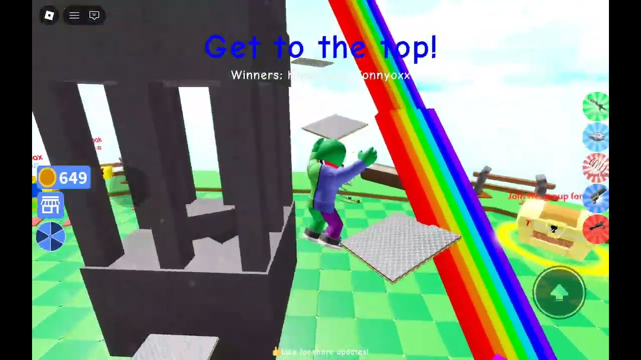 dont press the button 4 #dontpressbutton4 #roblox