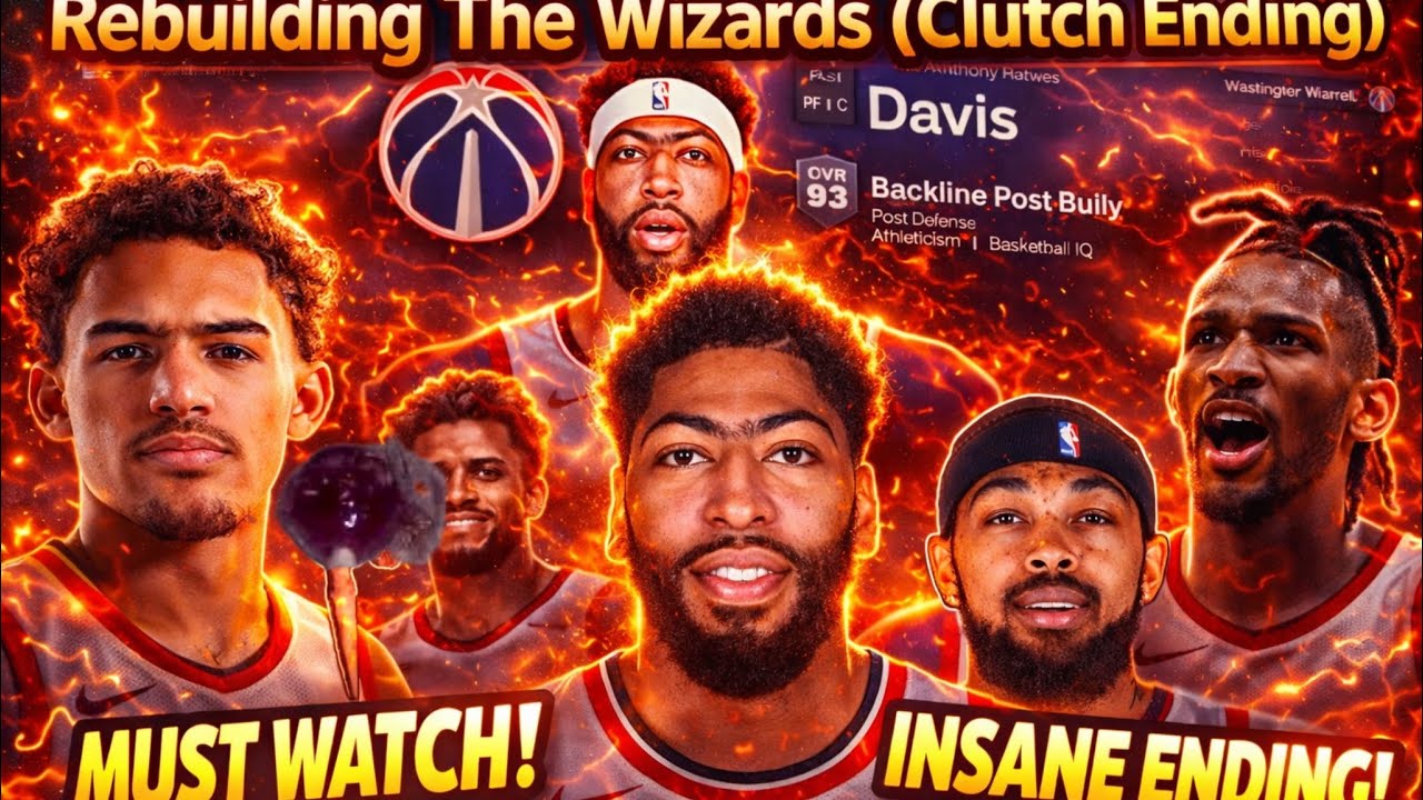 REBUILDING THE WIZARDS !!! (CRAZY CLUTCH ENDING!!!) 