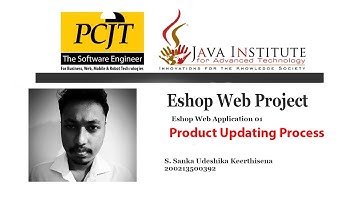 Eshop Web application 14 (Product Update Process)