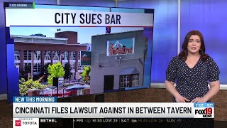 Cincinnati sues to close Downtown bar after shootings